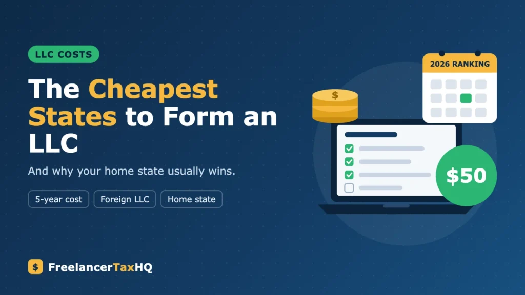 Cheapest States to Form an LLC (and Why It May Not Matter)