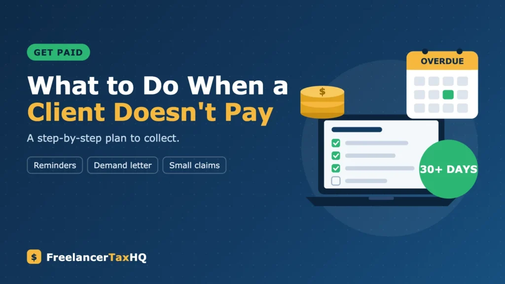 What to Do When a Client Doesn't Pay Your Invoice