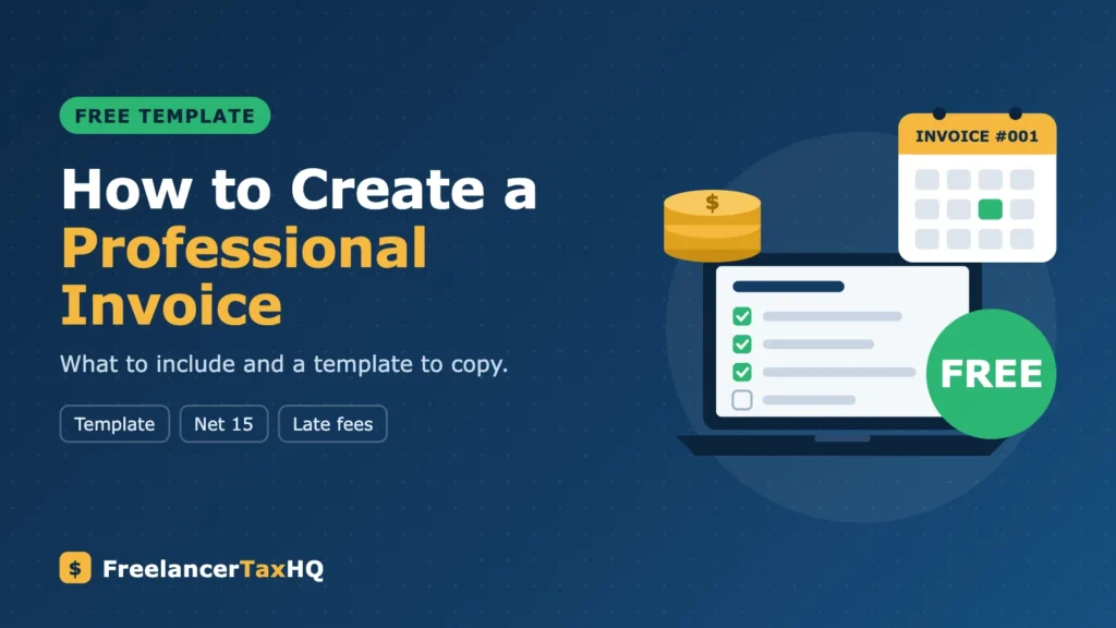 How to Create a Professional Invoice (Free Template)