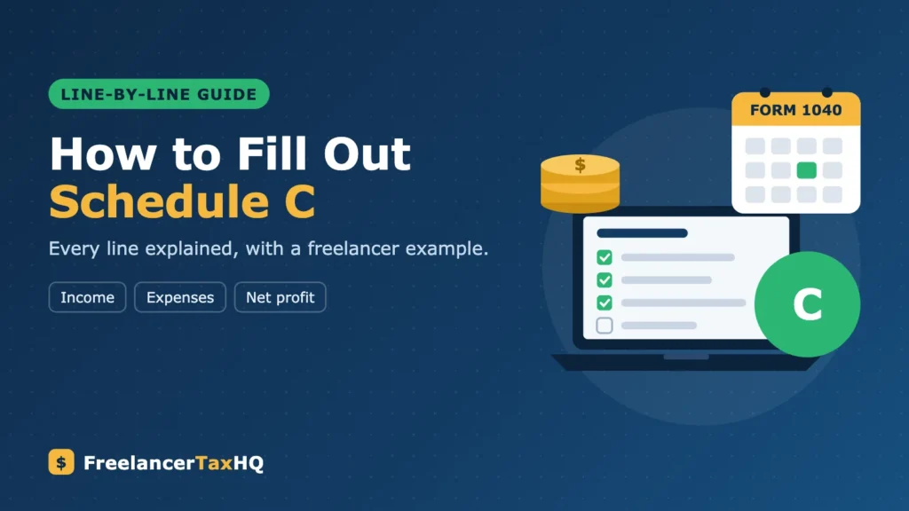 How to Fill Out Schedule C, Line by Line