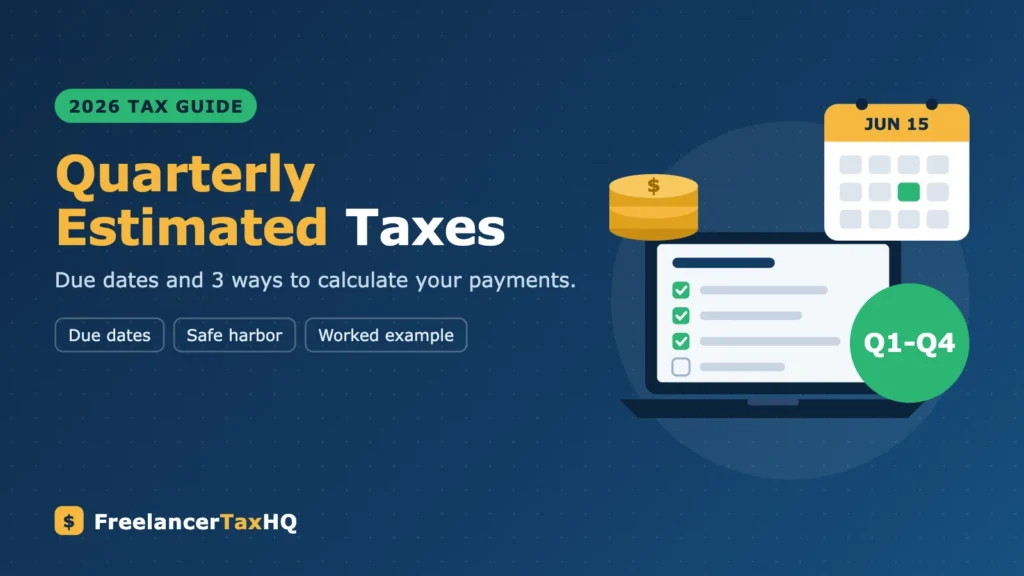 Quarterly Estimated Taxes: Due Dates and How to Calculate Them