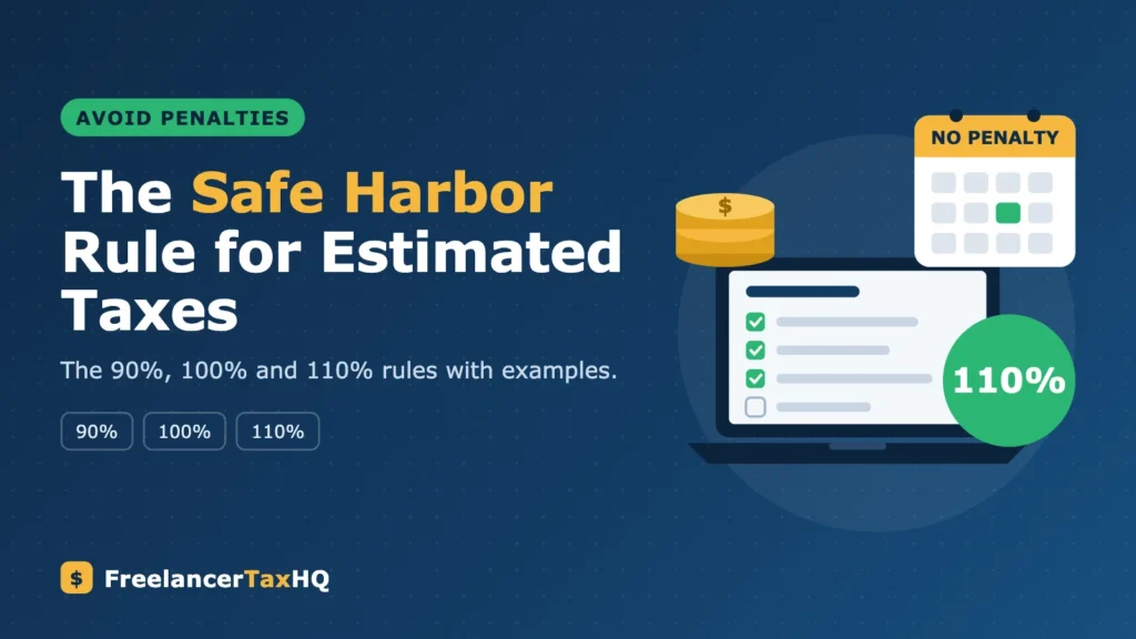 Safe Harbor Rule for Estimated Taxes: How to Avoid Penalties