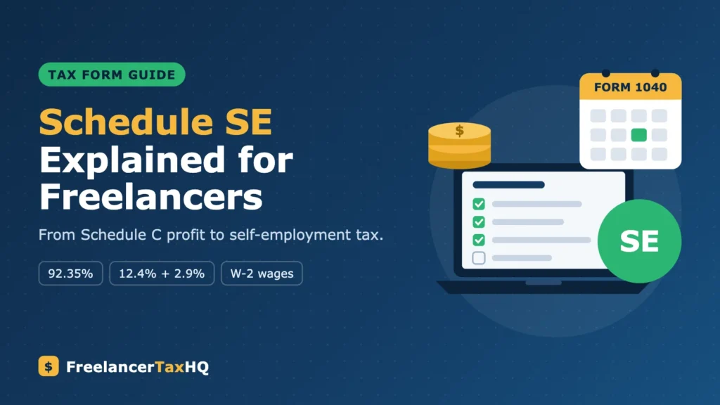 Schedule SE Explained for Freelancers