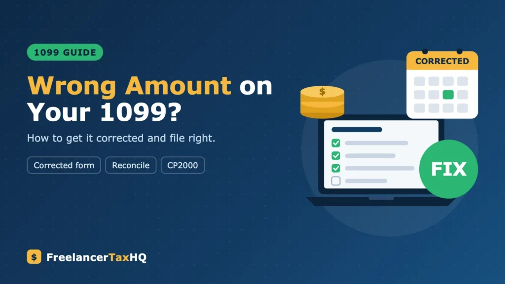 Wrong Amount on Your 1099? How to Get It Corrected